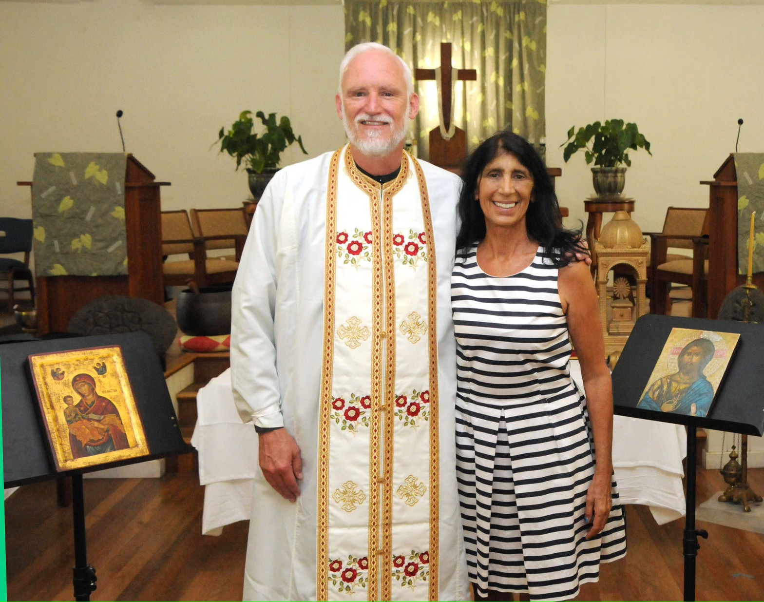 Father Photios and Maria